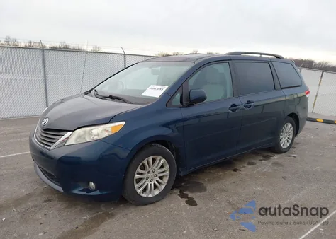 2011 Toyota Sienna Xle V6 z USA, uszkodzony, nr VIN 5TDYK3DCXBS013440